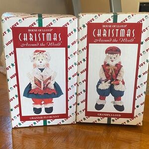 Christmas Around The World Bunny Figurines